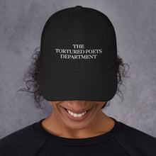 Load image into Gallery viewer, Tortured Poet Dad Hat - Black
