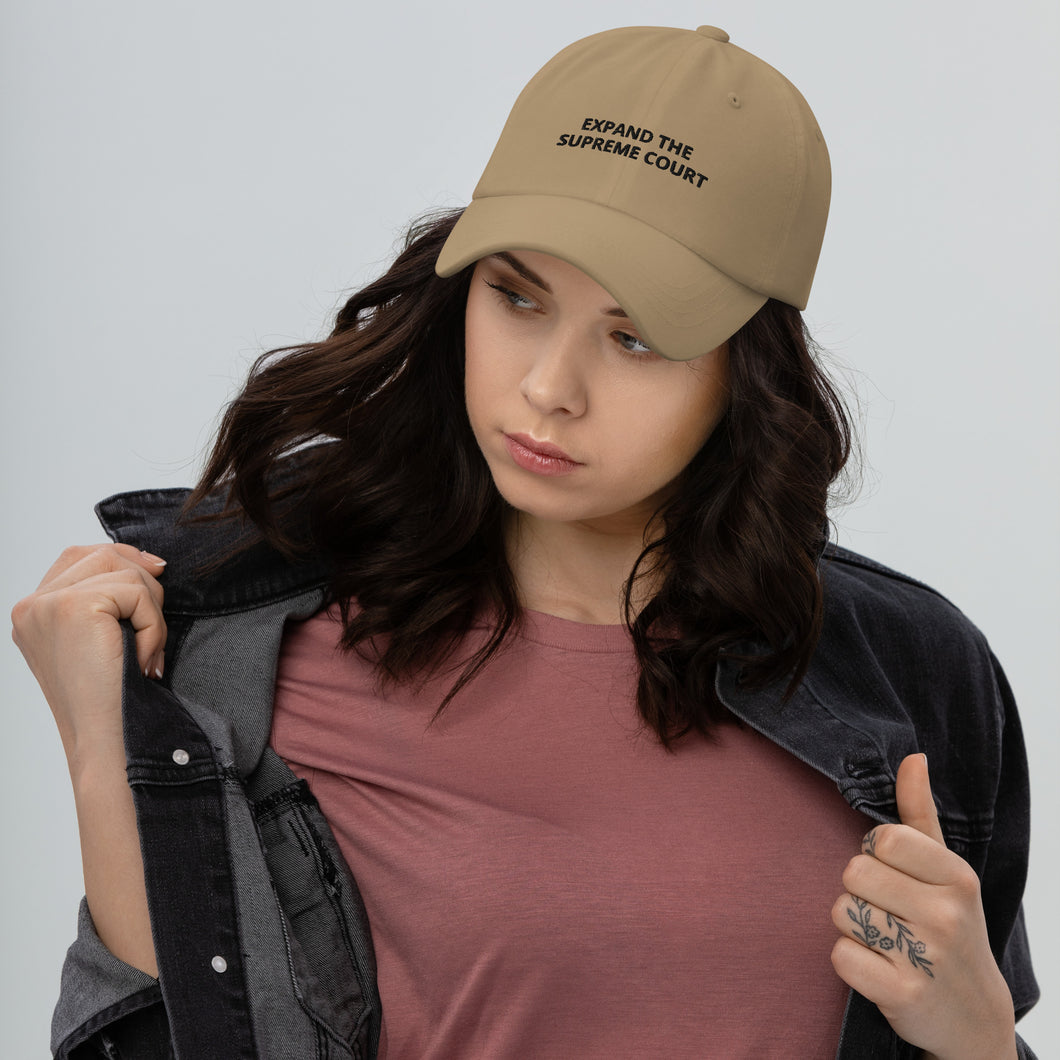 EXPAND THE SUPREME COURT Dad Hat - Light