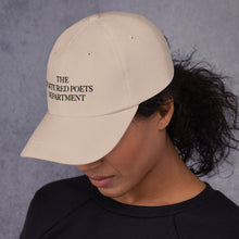 Load image into Gallery viewer, Tortured Poet Dad Hat - Tan/Pink/White
