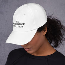 Load image into Gallery viewer, Tortured Poet Dad Hat - Tan/Pink/White
