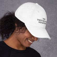 Load image into Gallery viewer, Tortured Poet Dad Hat - Tan/Pink/White
